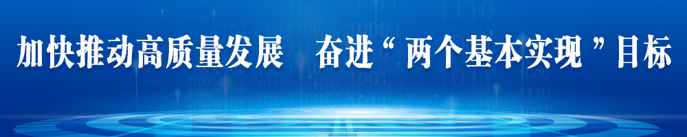 加快推動高質量發展 奮進“兩個基本實現”目標