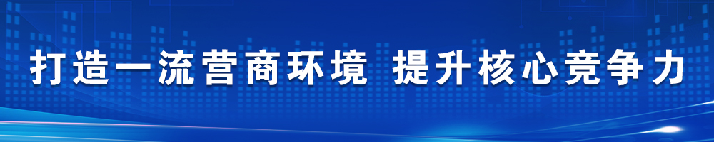 打造一流營商環境 提升核心競爭力